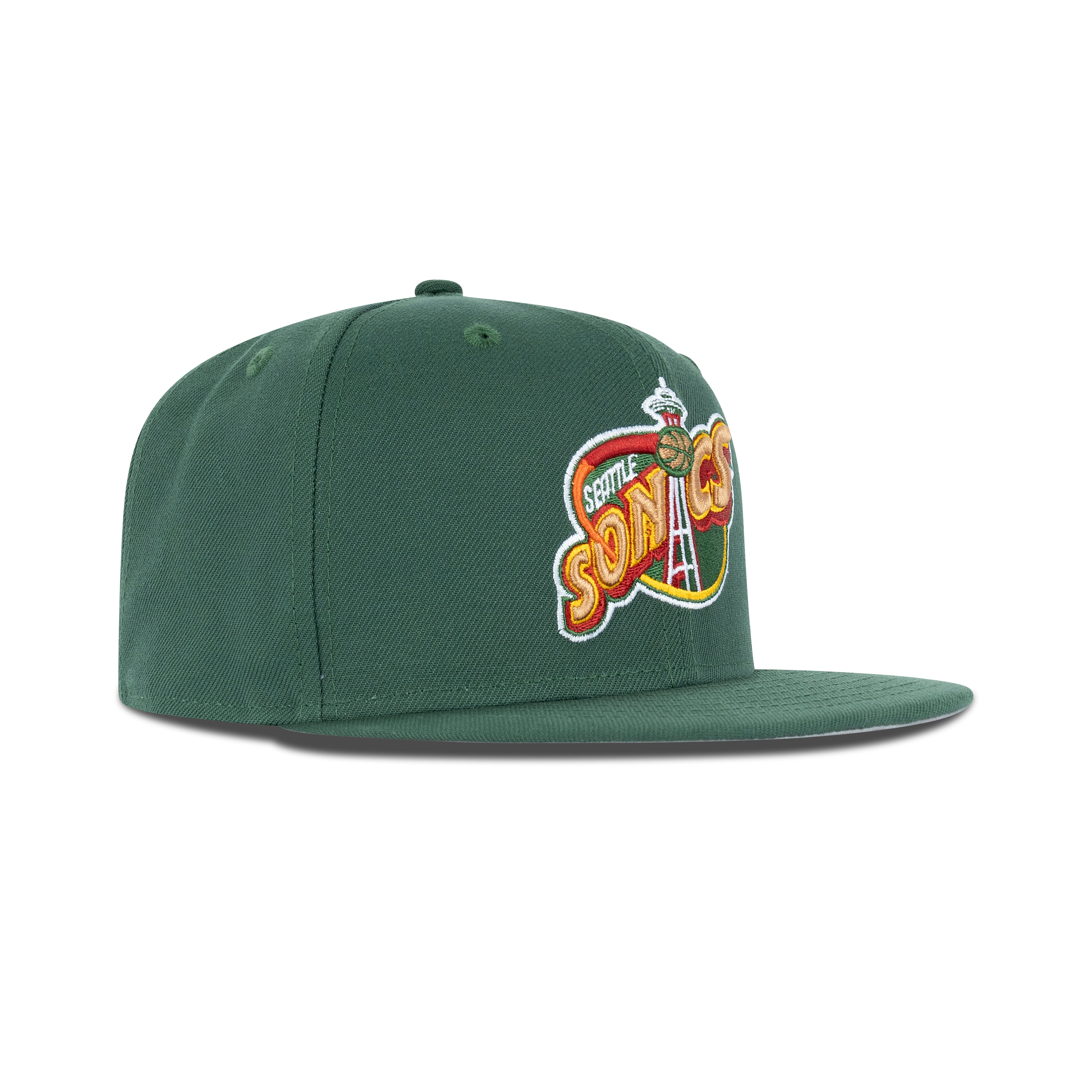 New Era Seattle Sonics Fitted Grey Bottom 