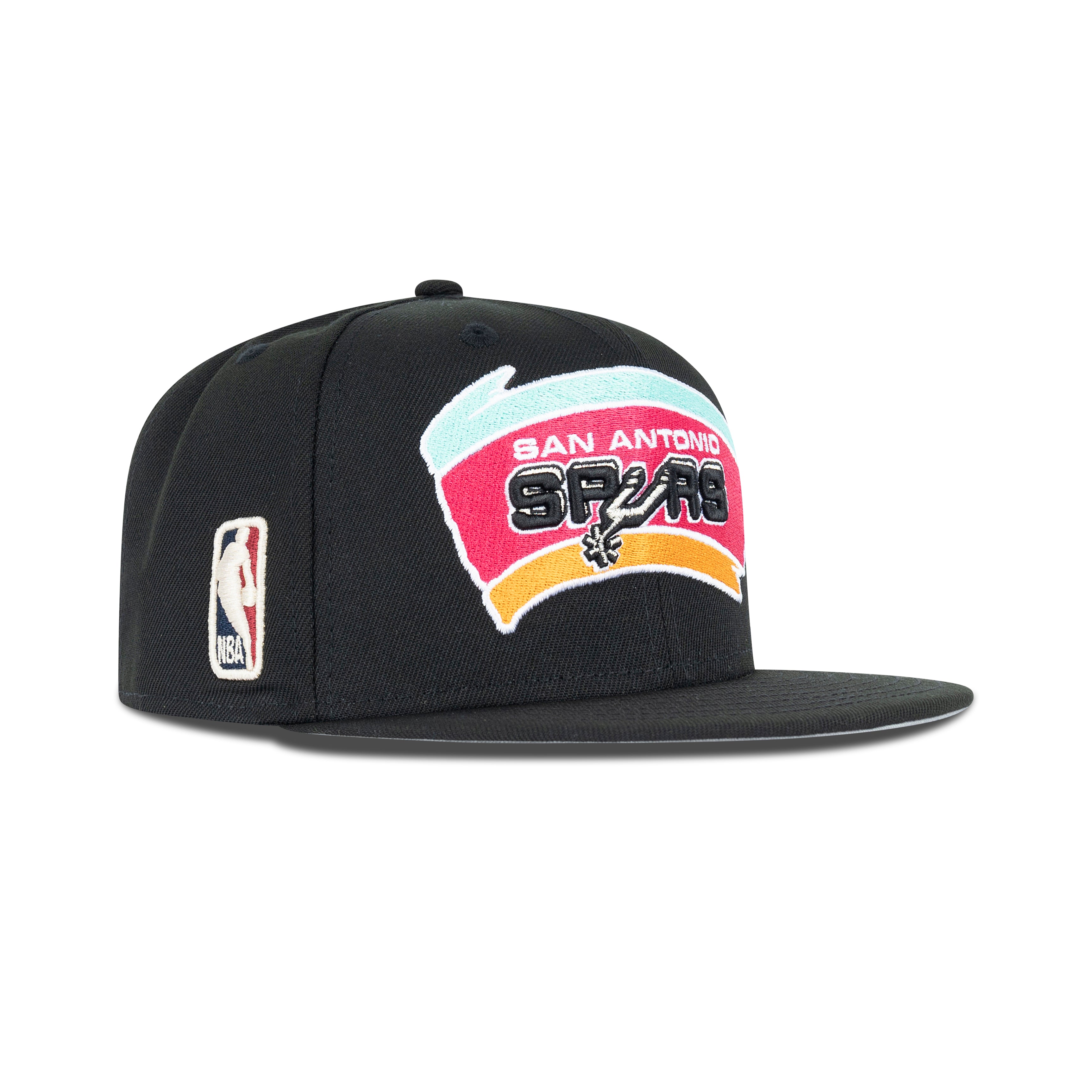New Era San Antonia Spurs Snapback Grey Bottom 