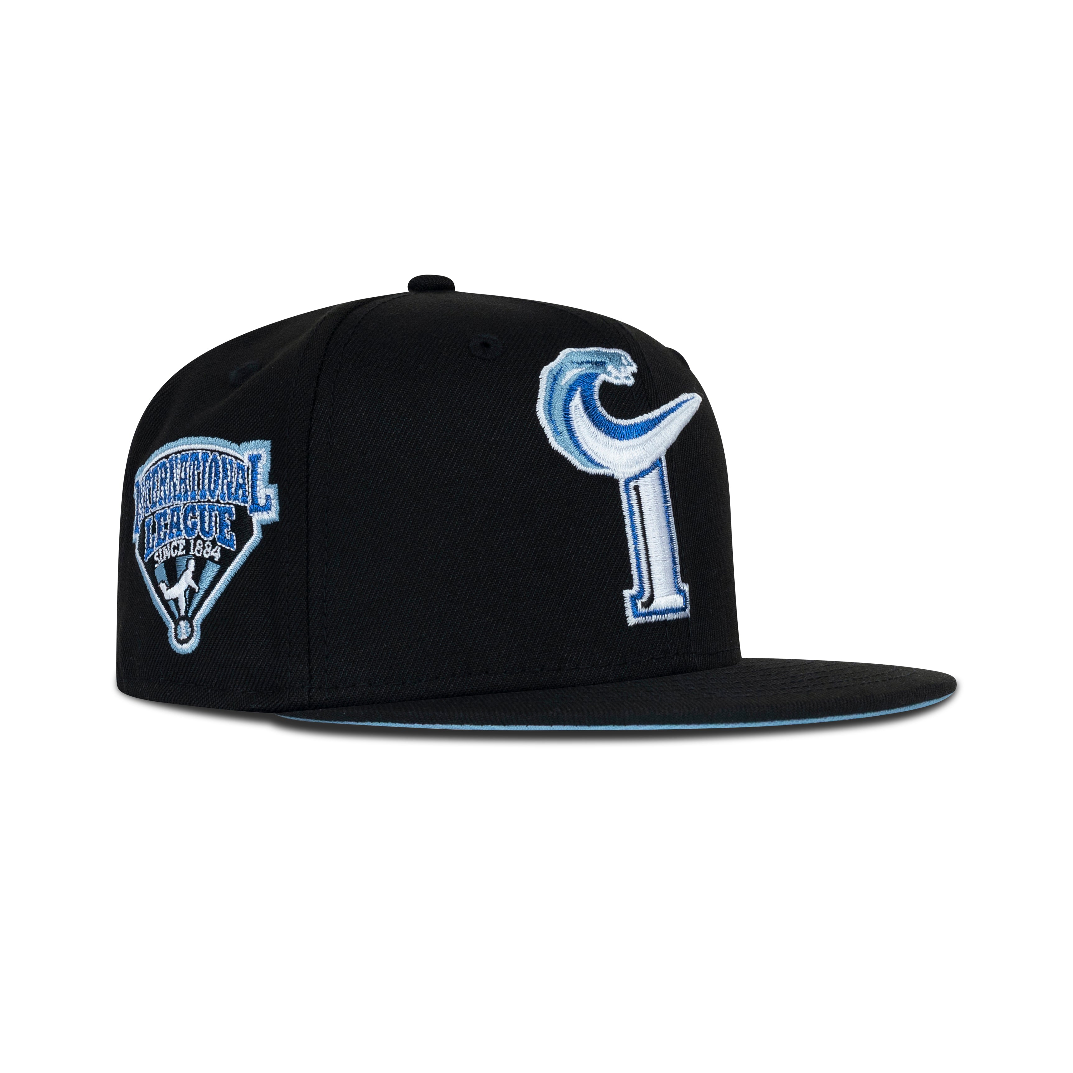 New Era Norfolk Tides Fitted Sky Bottom 