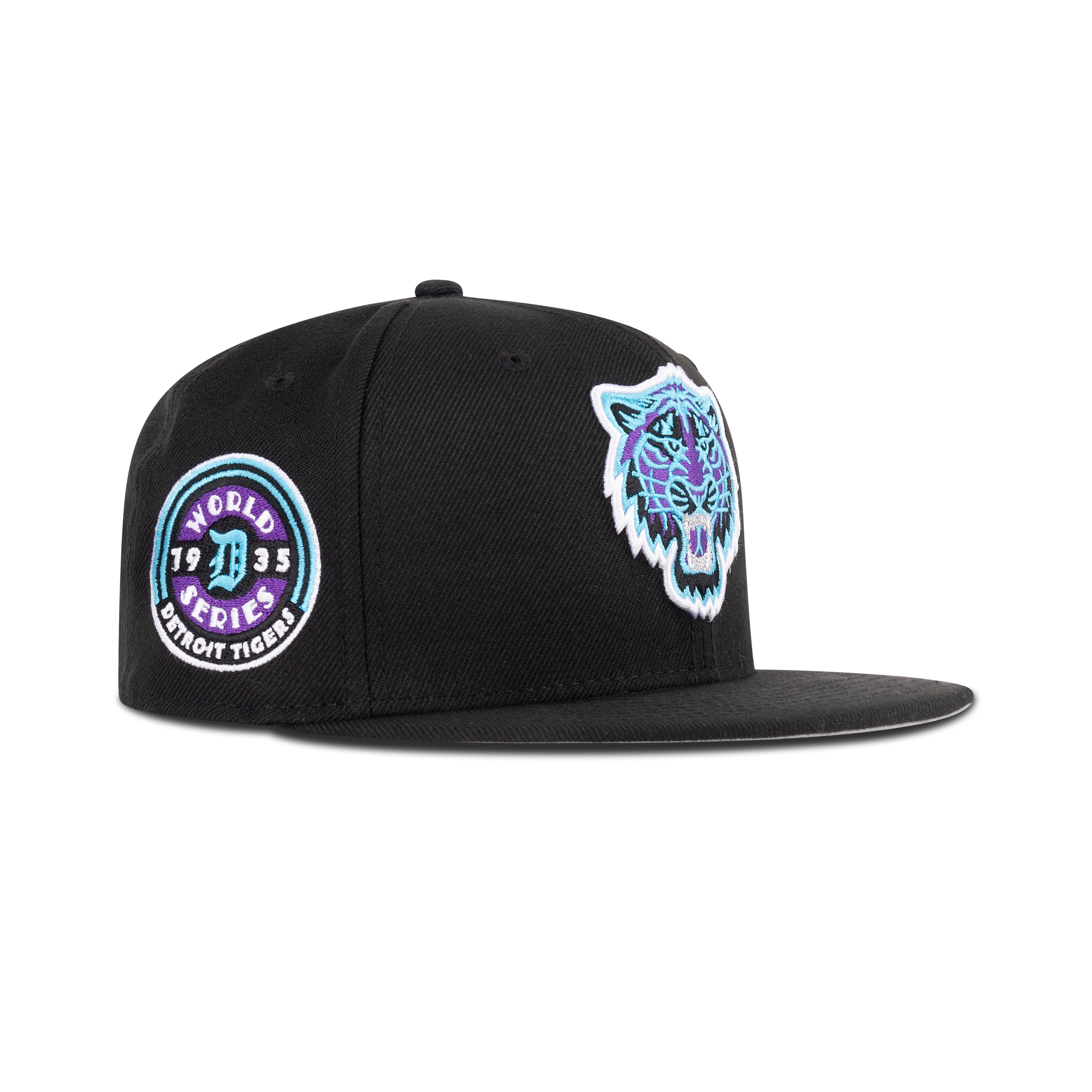 New Era Detroit Tigers Fitted Grey Bottom 