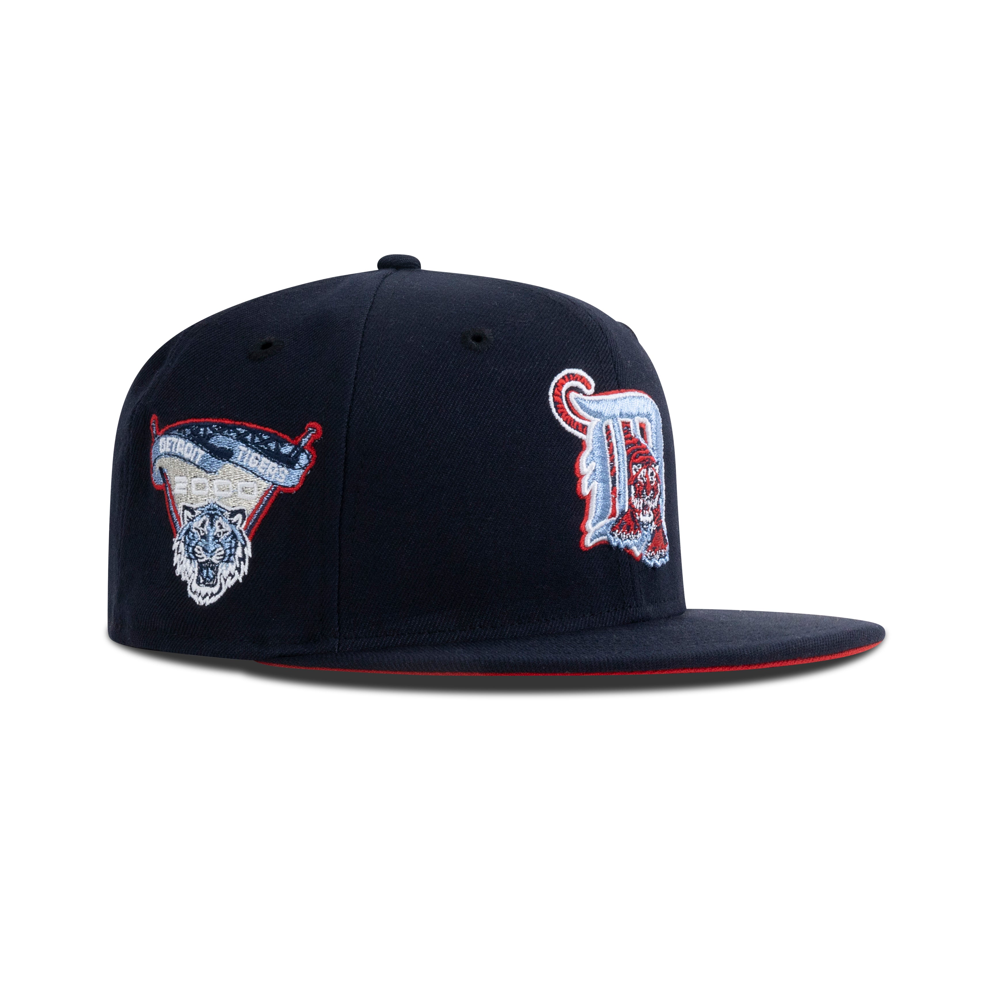 New Era Detroit Tigers Fitted Red Bottom 
