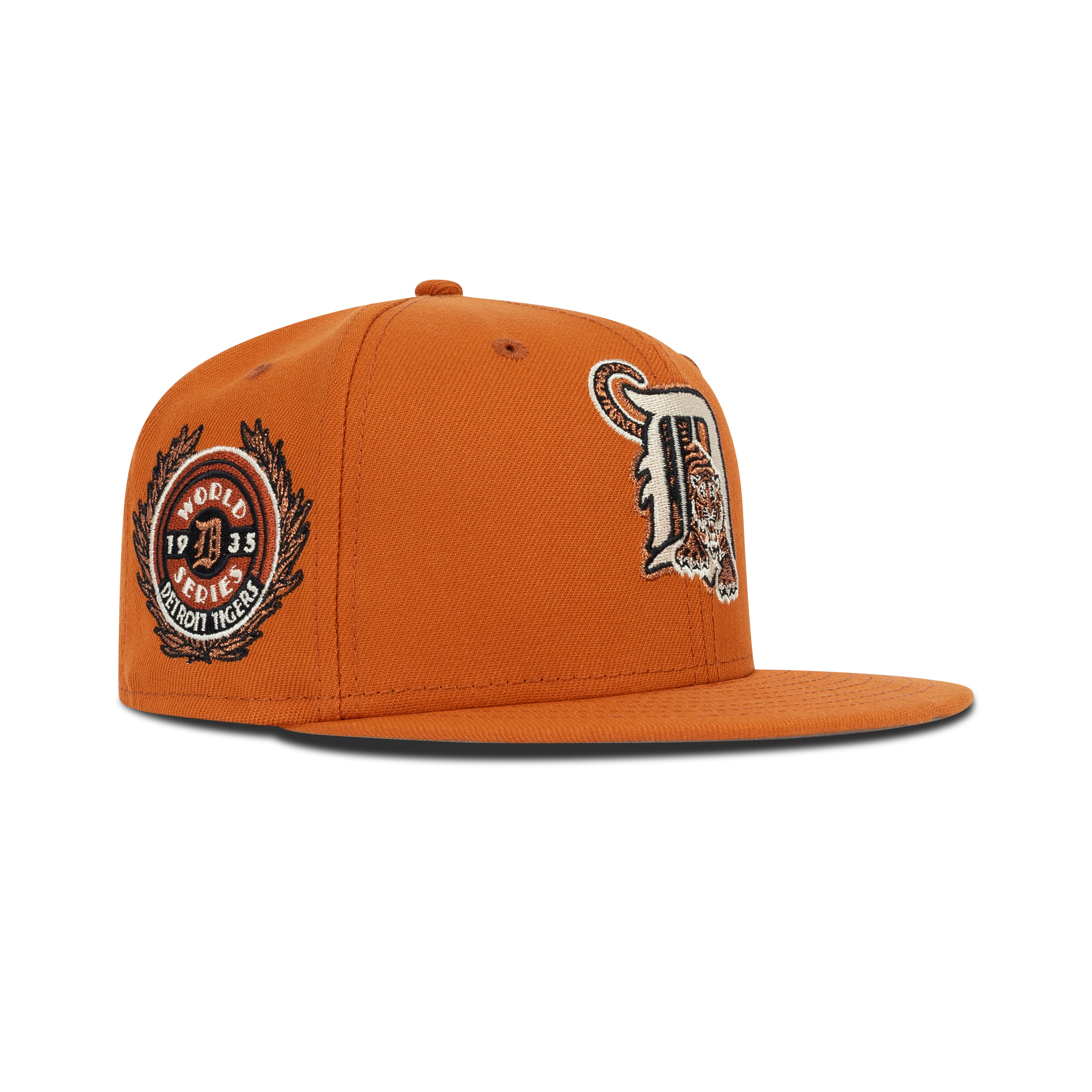 New Era Detroit Tigers Fitted Grey Bottom 
