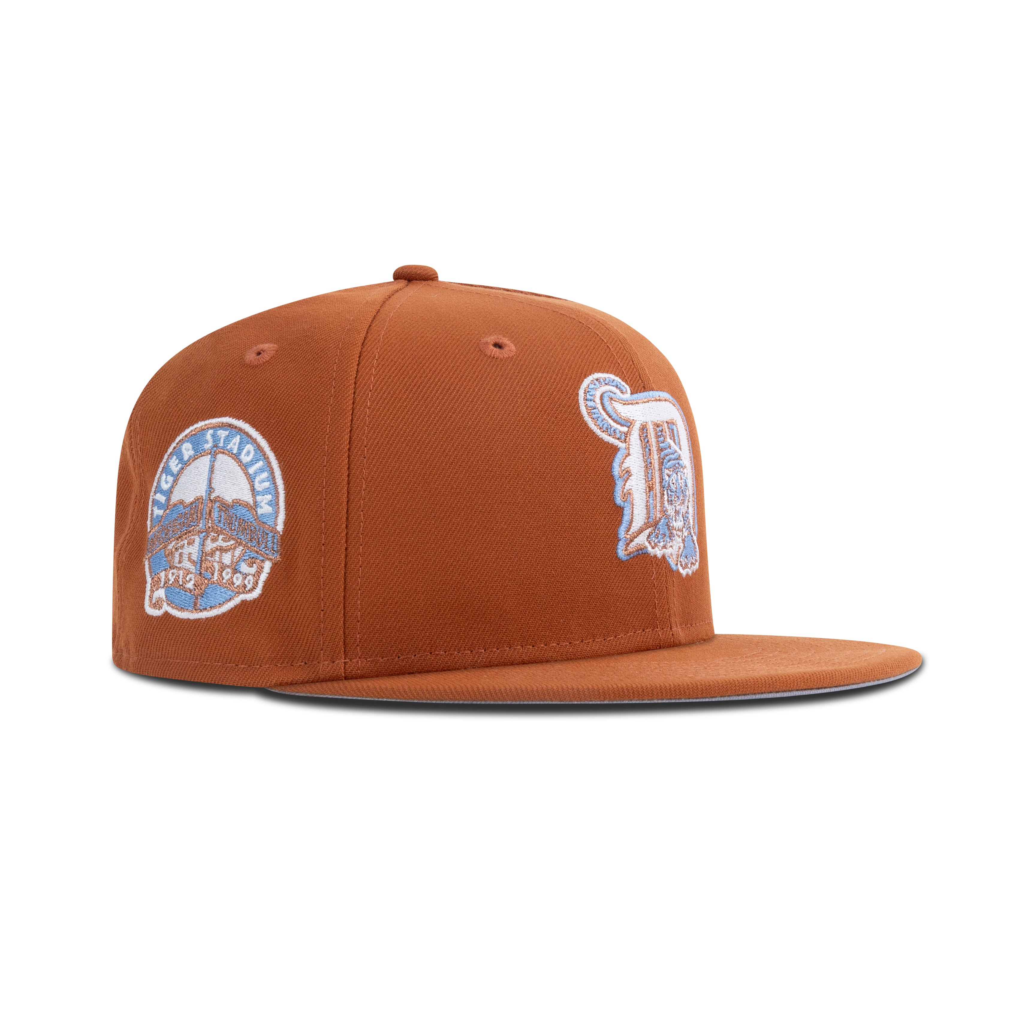 New Era Detroit Tigers Fitted Grey Bottom 