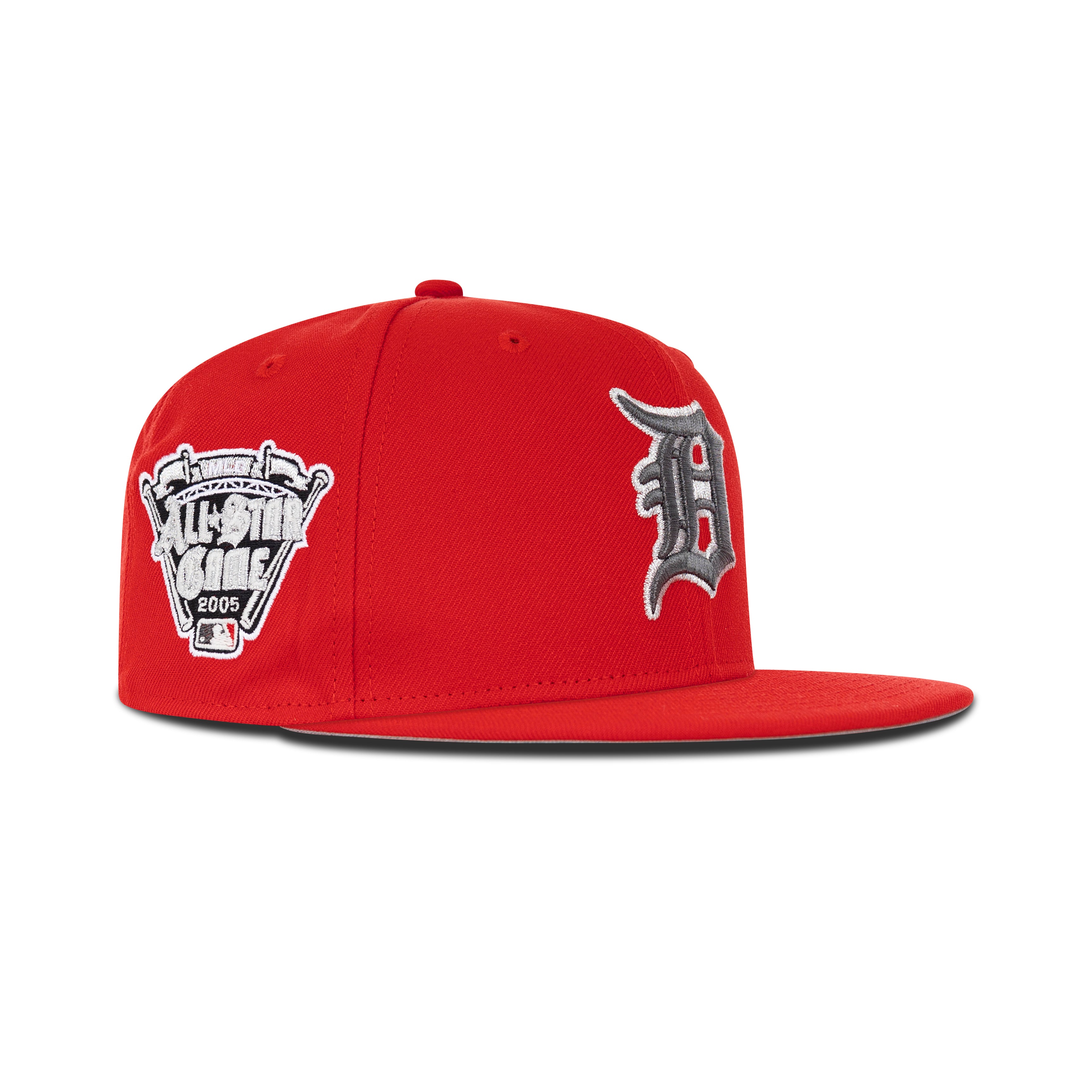 New Era Detroit Tigers Fitted Grey Bottom 