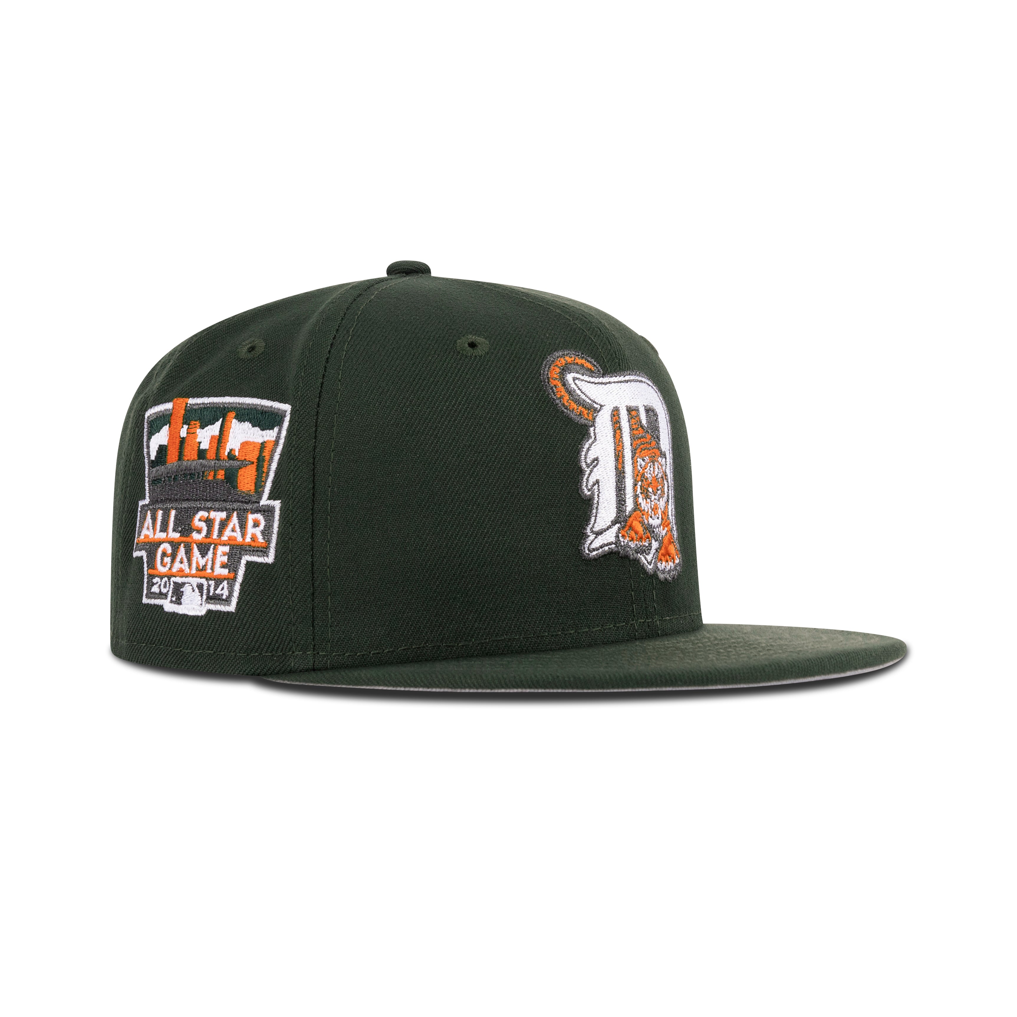 New Era Detroit Tigers Fitted Gray Bottom 