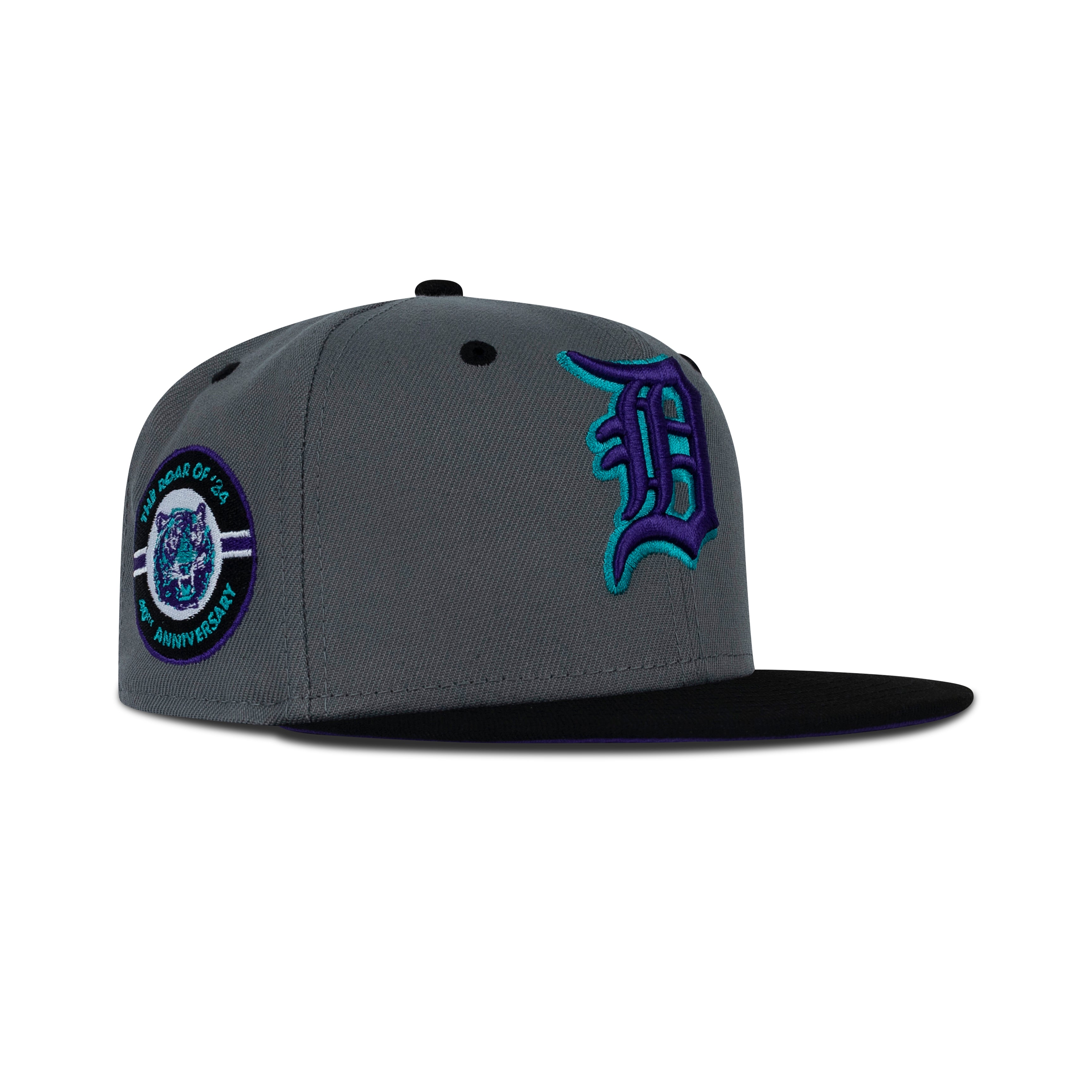 New Era Detroit Tigers Fitted Purple Bottom 