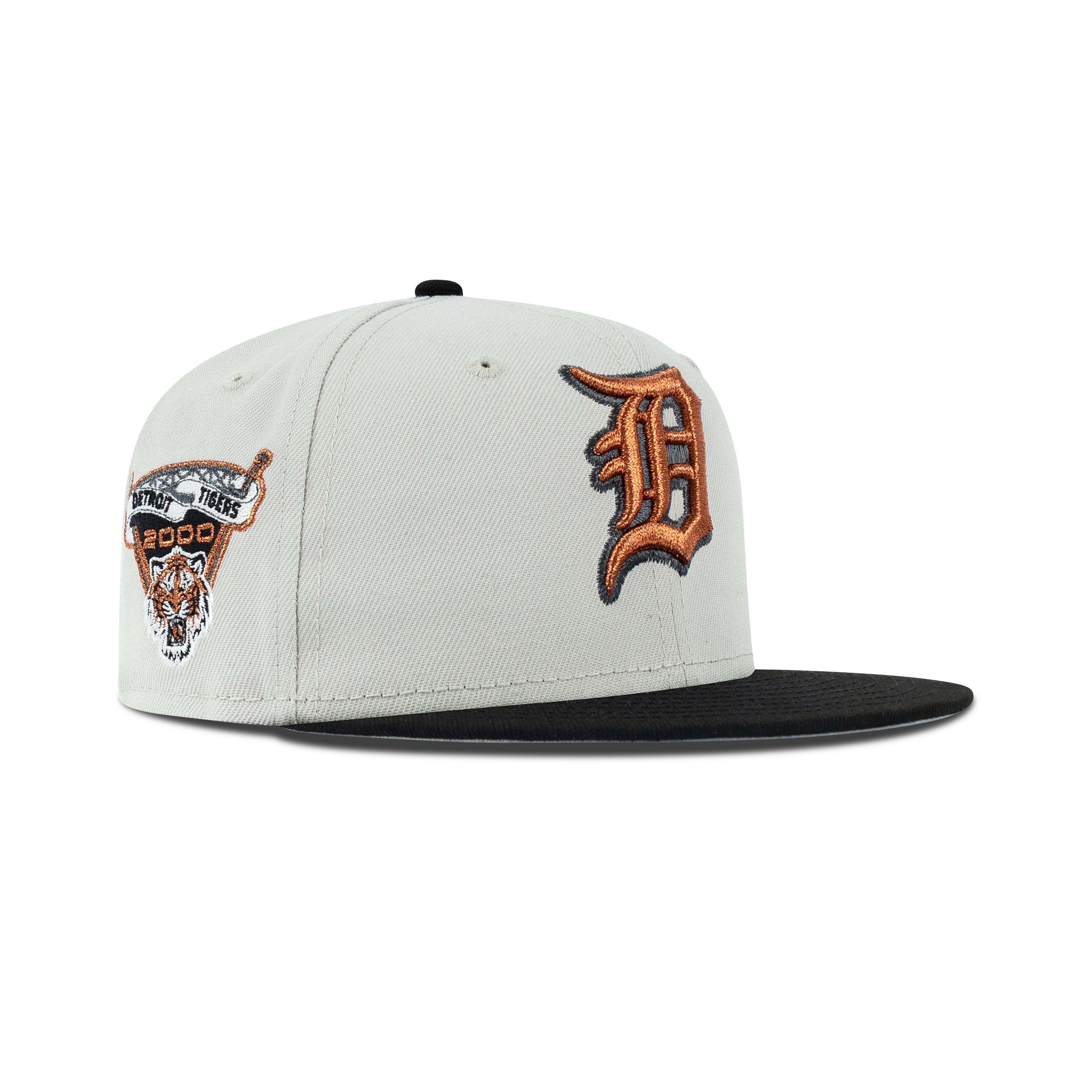 New Era Detroit Tigers Fitted Grey Bottom 