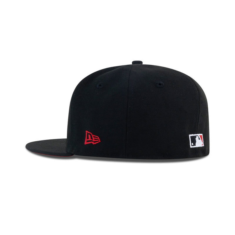 New Era Chicago White Sox Fitted Front Door Red Bottom 