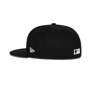 New Era Chicago White Sox Fitted Sky Bottom "Black Sky" (1950 Chicago Embroidery)