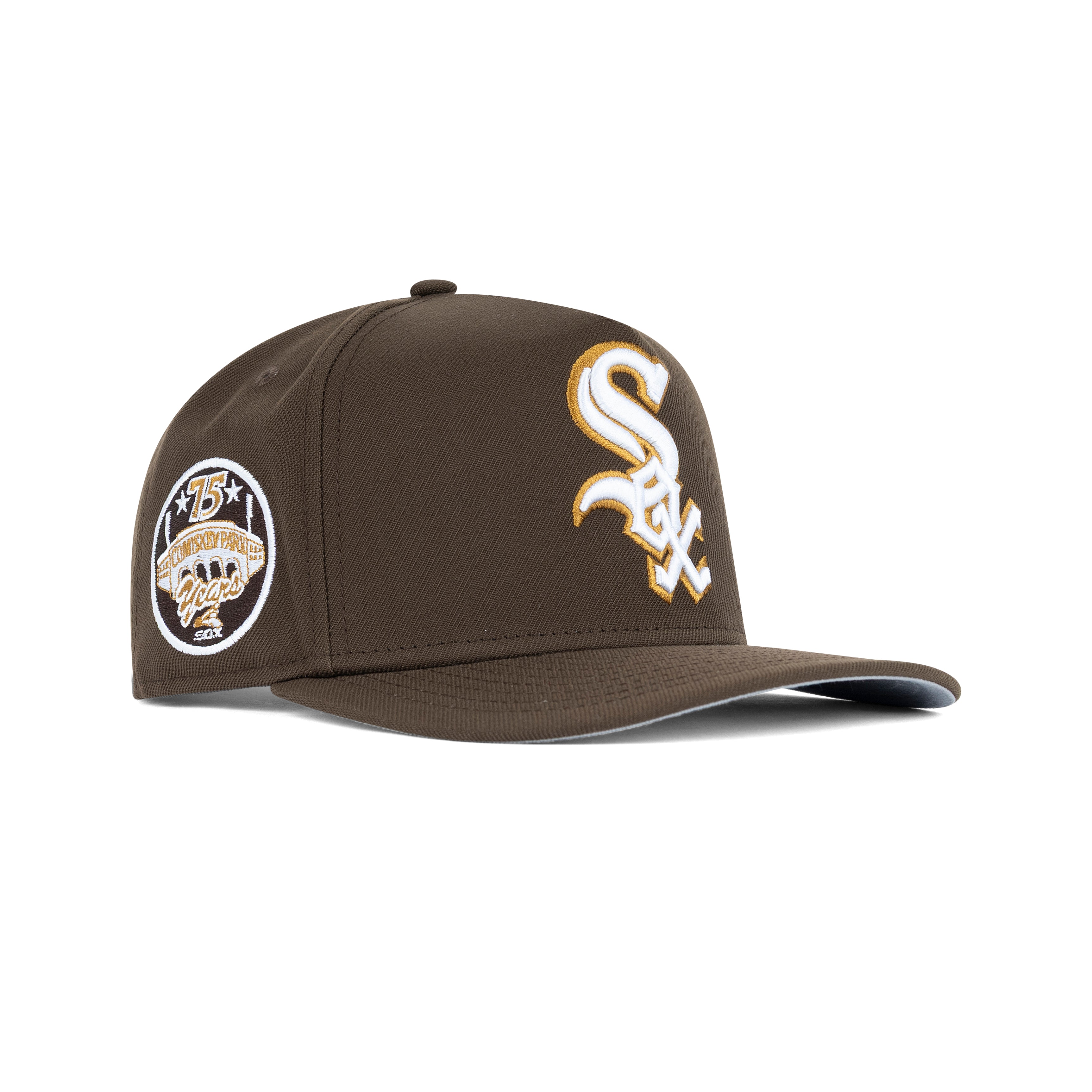 New Era Chicago White Sox A-Frame Snapback Grey Bottom 