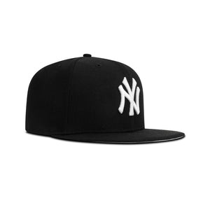 New Era New York Yankees Snapback Grey Bottom "Black White"