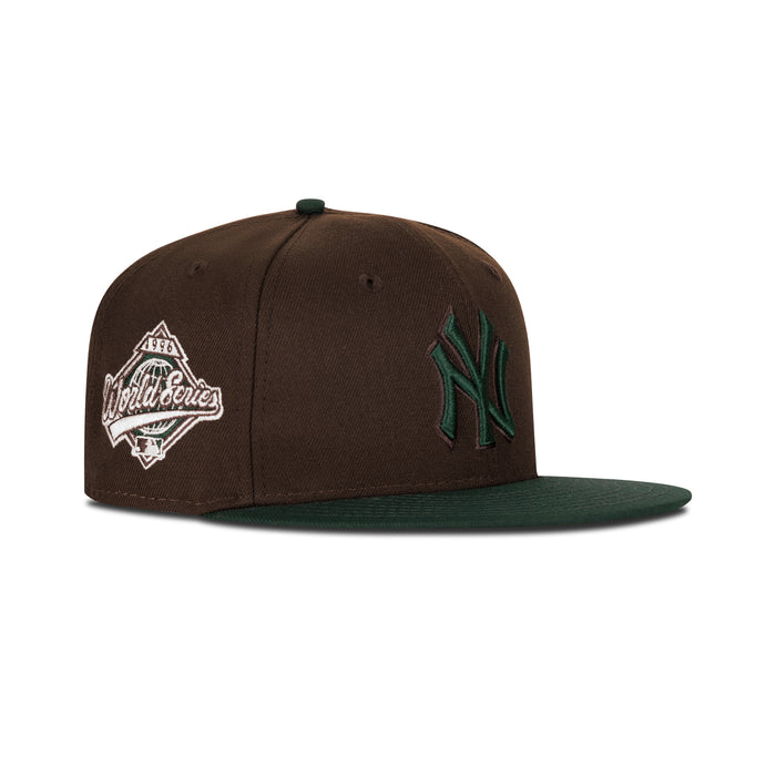 New Era New York Yankees Fitted Green Bottom "Brown Green" (1996 World Series Embroidery)