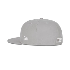 New Era New York Yankees Fitted Sky Blue Bottom "Grey White" (1999 World Series Embroidery)