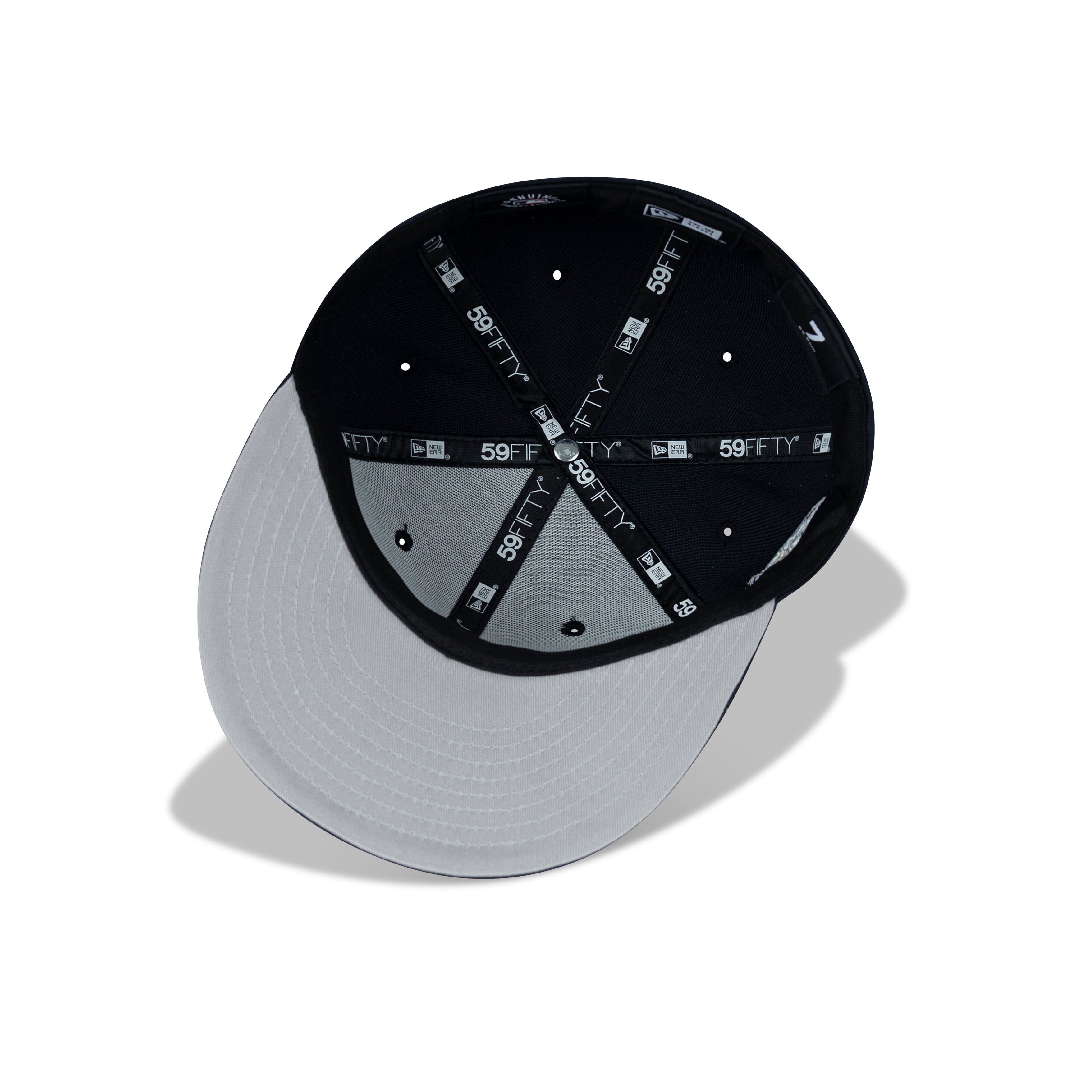 New Era New York Yankees Fitted Grey Bottom 