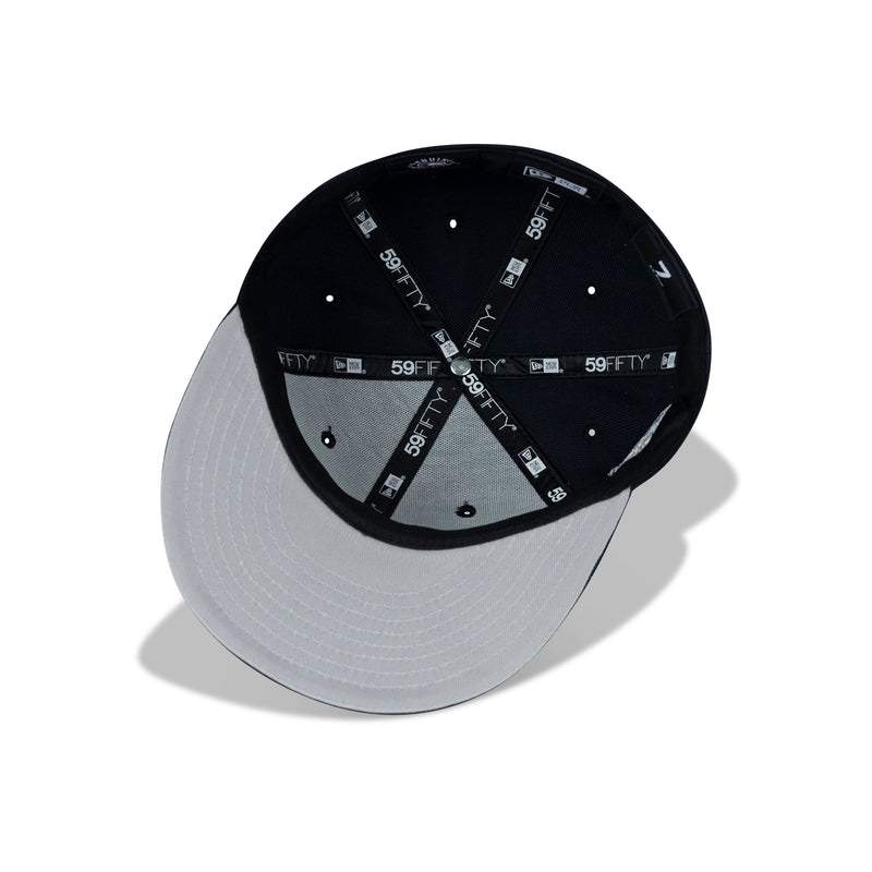 New Era New York Yankees Fitted Grey Bottom 