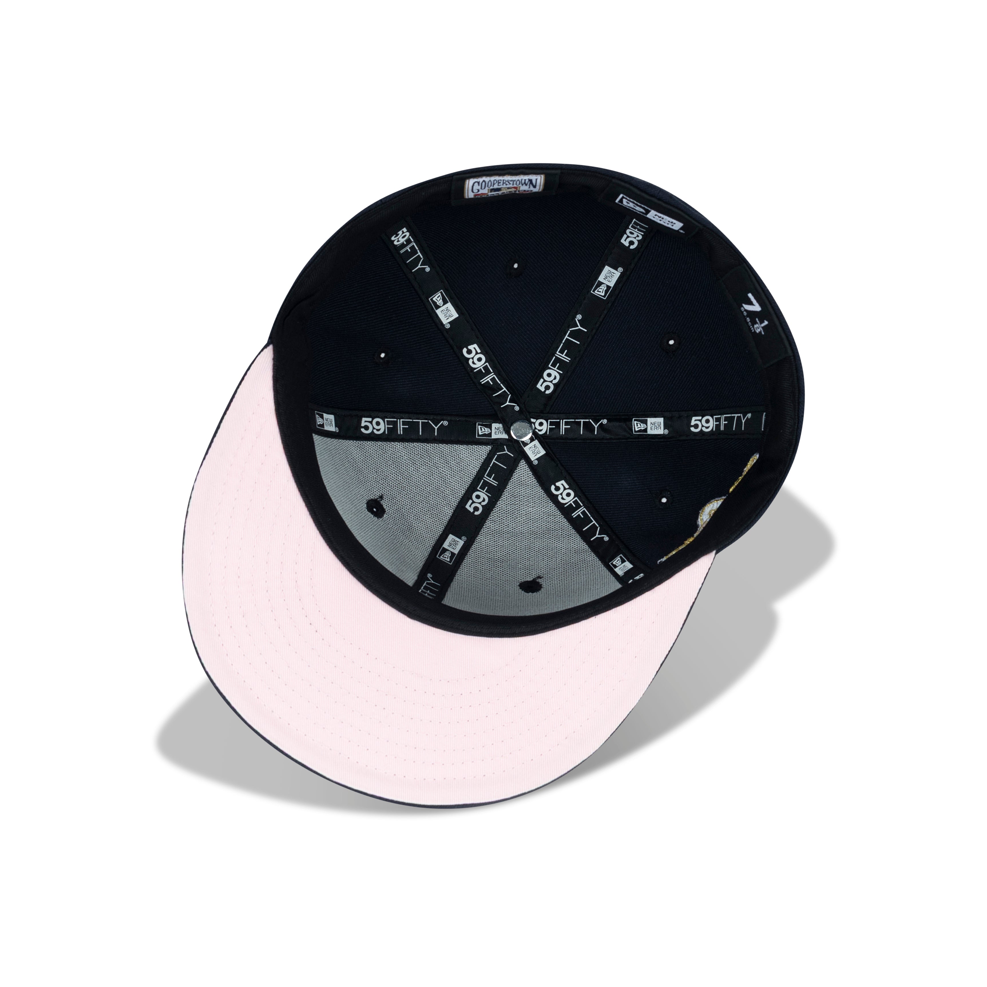 New Era New York Yankees Fitted Pink Bottom 