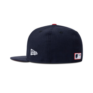 New Era New York Yankees Fitted Red Bottom "Navy White" (1999 World Series Embroidery)