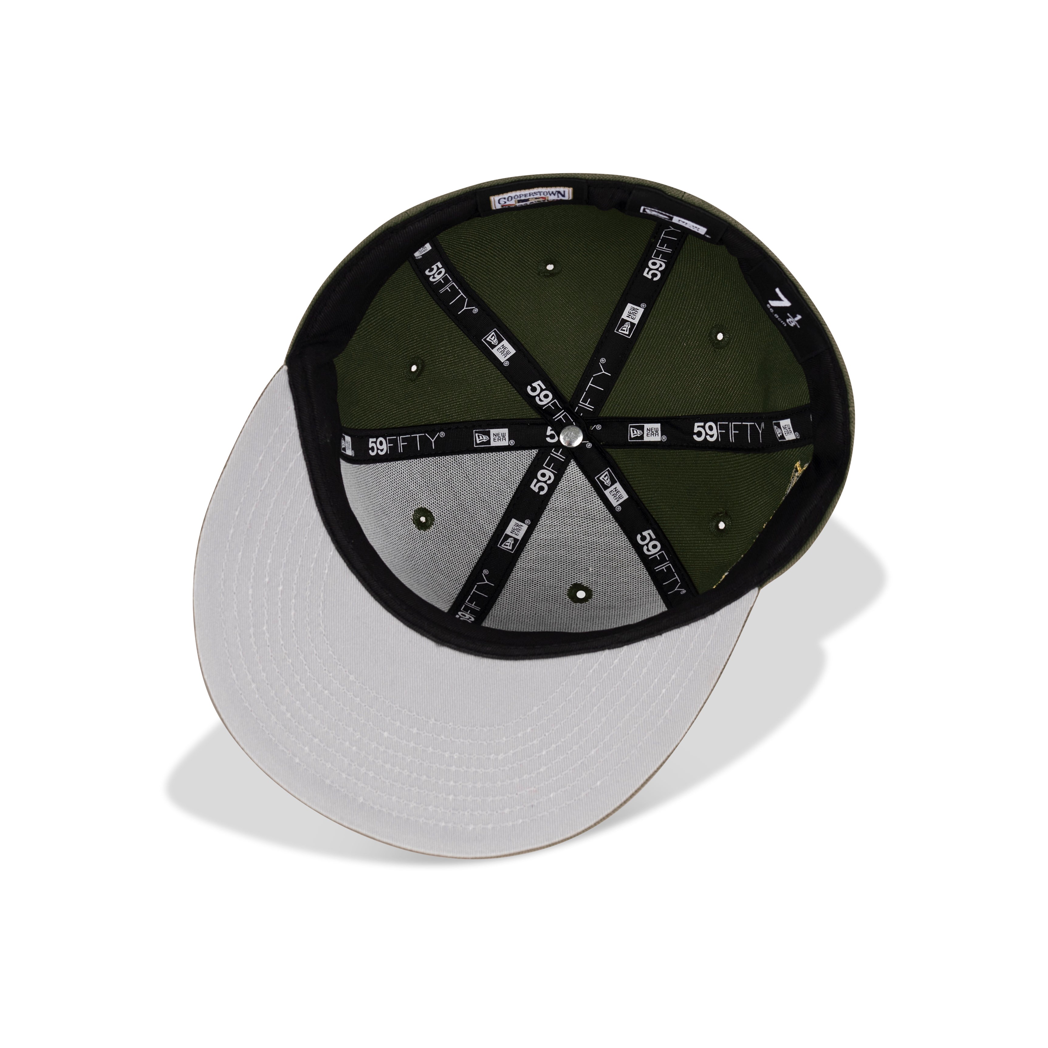 New Era New York Yankees Fitted Grey Bottom 