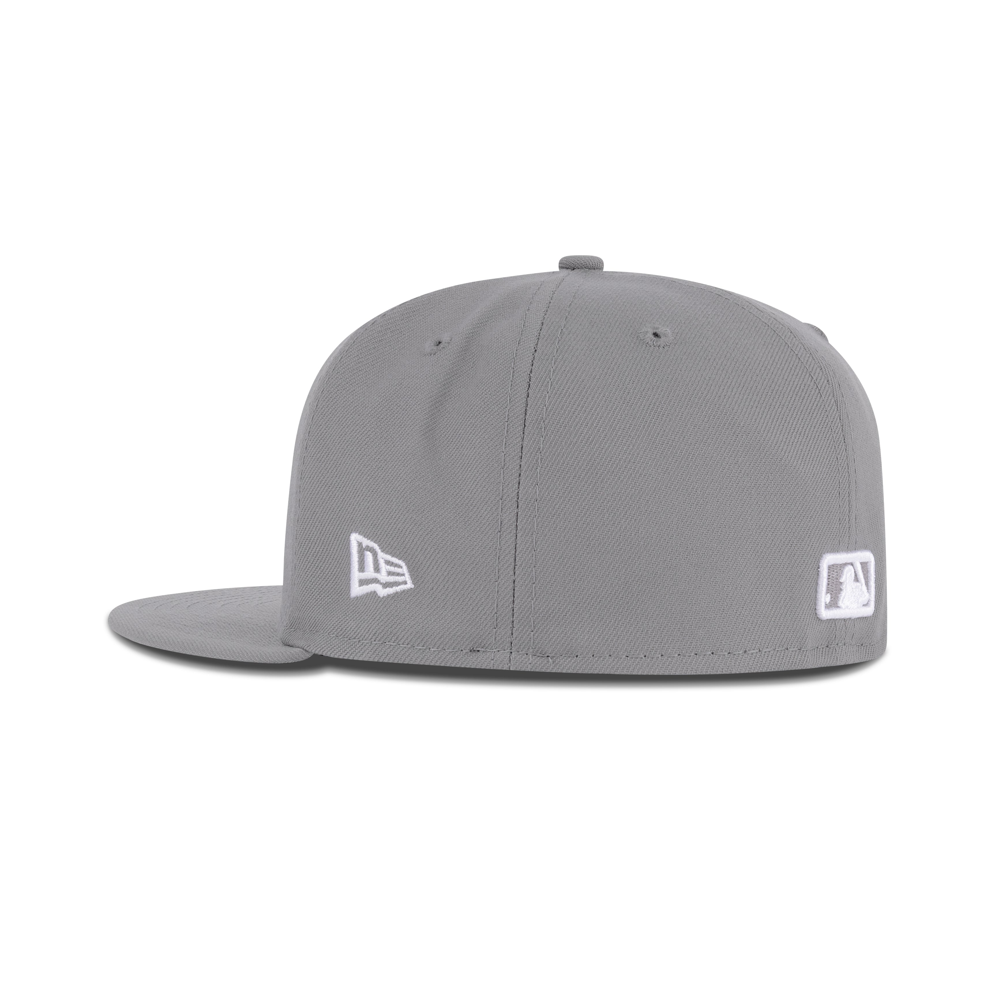 New Era New York Yankees Fitted Grey Bottom “Storm Gray White