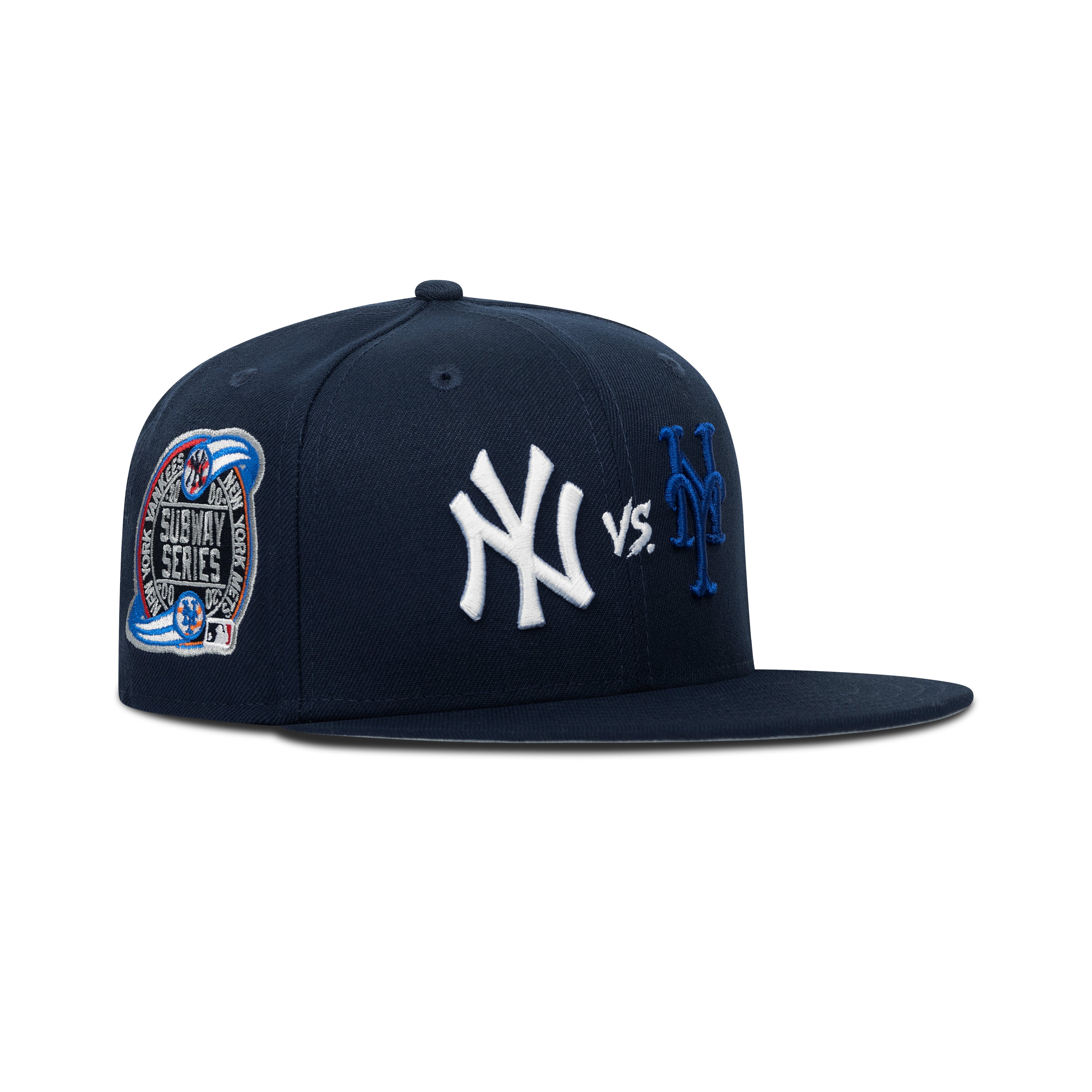 New Era NYY Vs. NYM Fitted Grey Bottom 