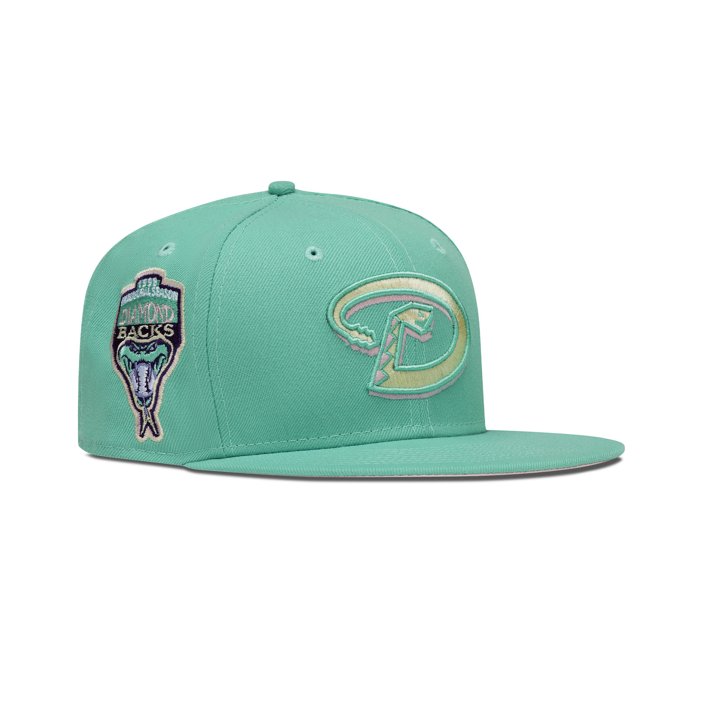 New Era Arizona Diamondbacks Fitted Pink Bottom Mint Green (1998 Ina –  FCS Sneakers