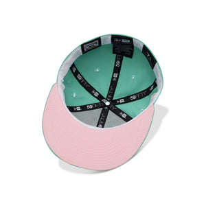 New Era Arizona Diamondbacks Fitted Pink Bottom "Mint Green" (1998 Inaugural Season Embroidery)