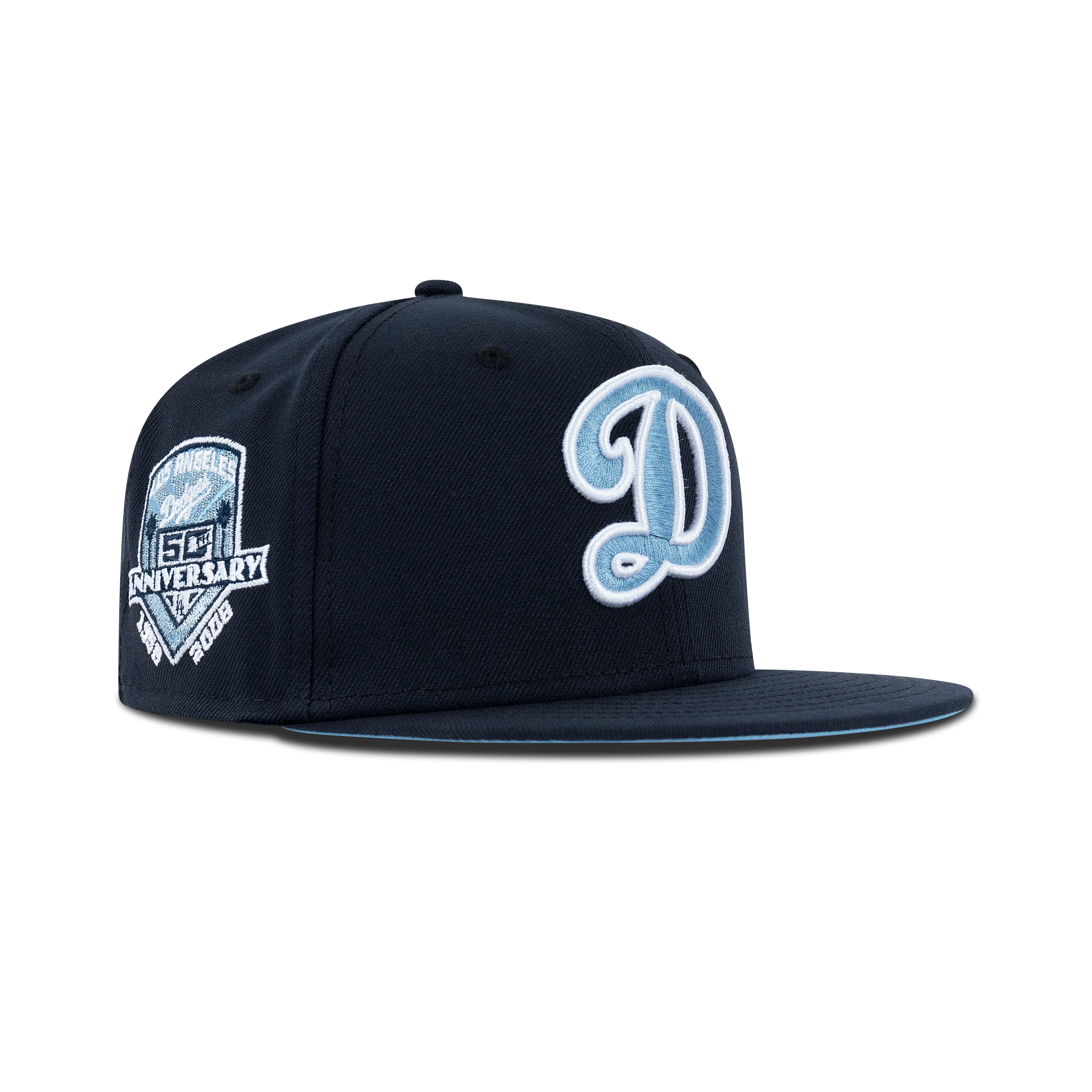 New Era Los Angeles Dodgers Fitted Sky Bottom 