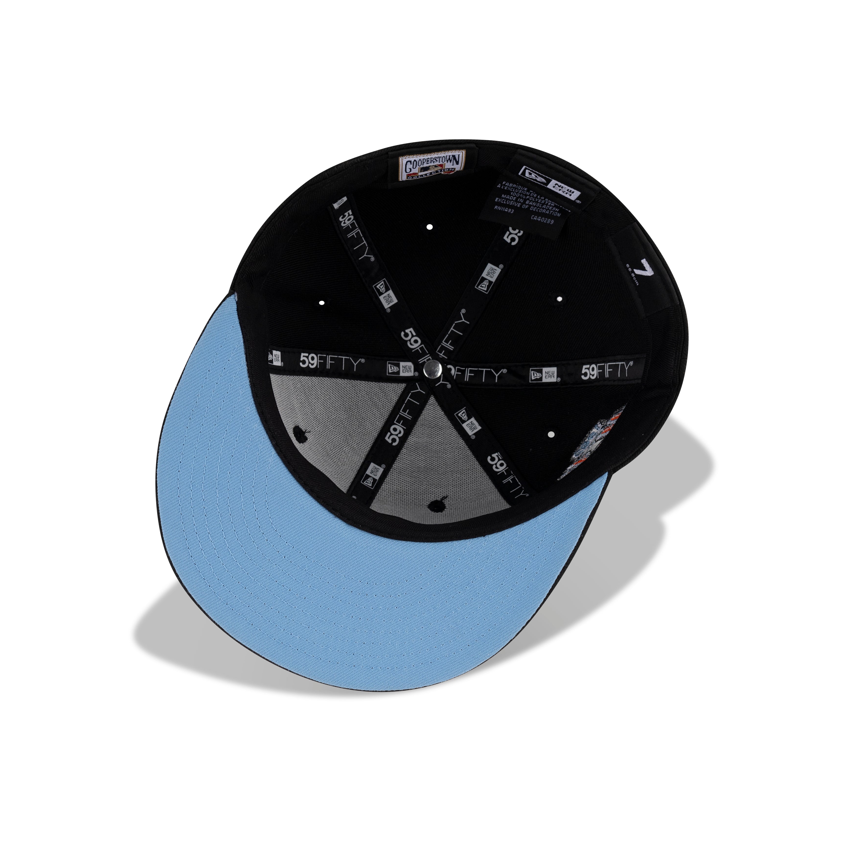New Era New York Mets Fitted Sky Bottom 