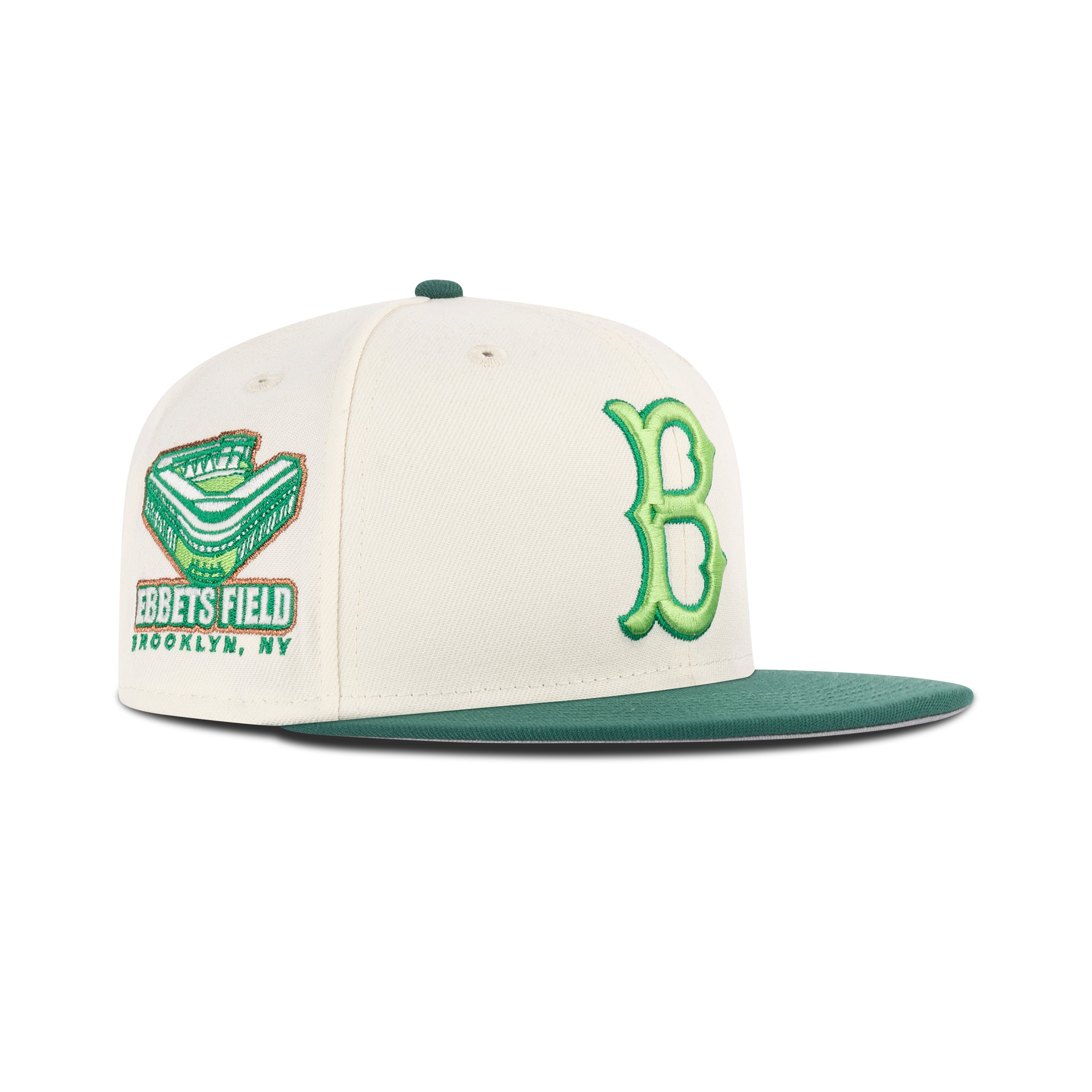 New Era Brooklyn Dodgers Fitted Grey Bottom 