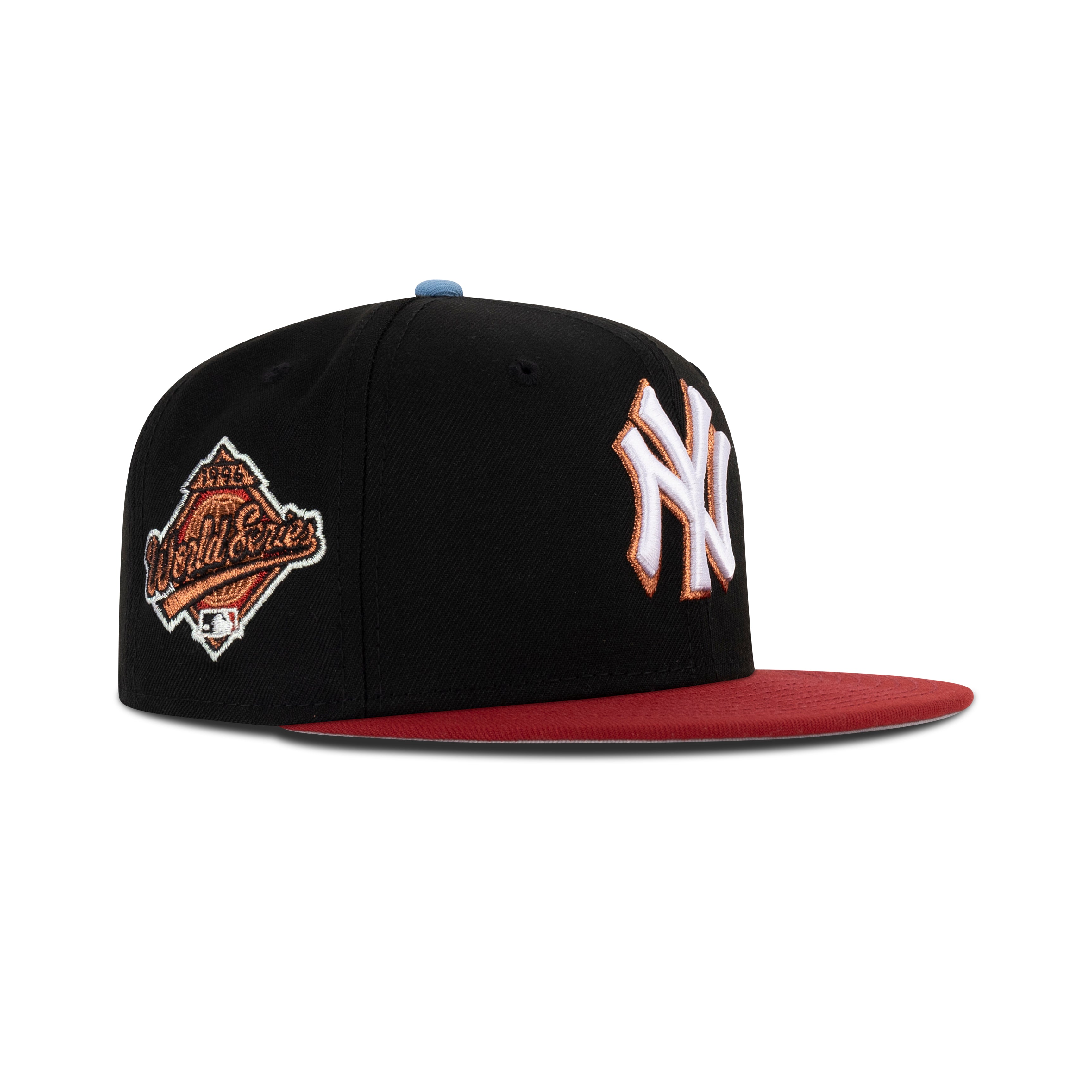 New Era New York Yankees Fitted Grey Bottom 
