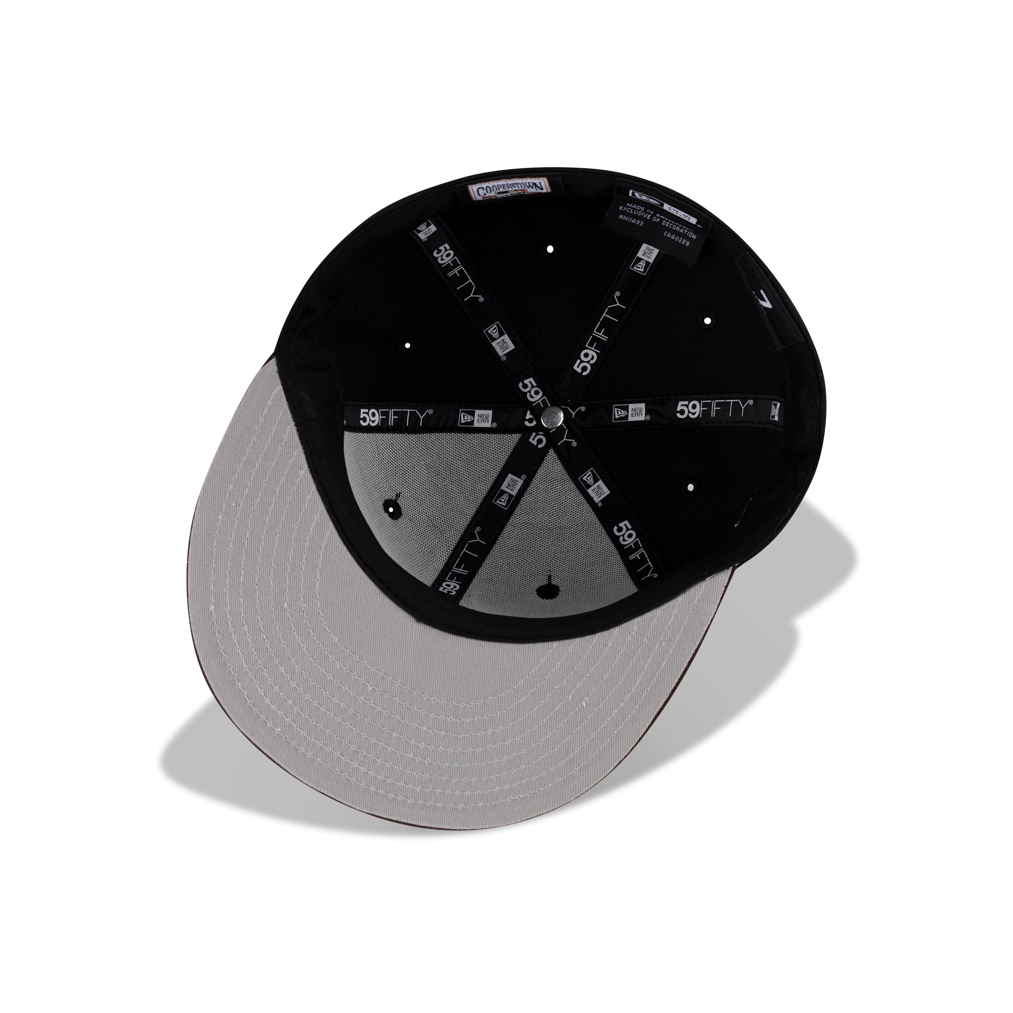 New Era Houston Astros Fitted Grey Bottom 