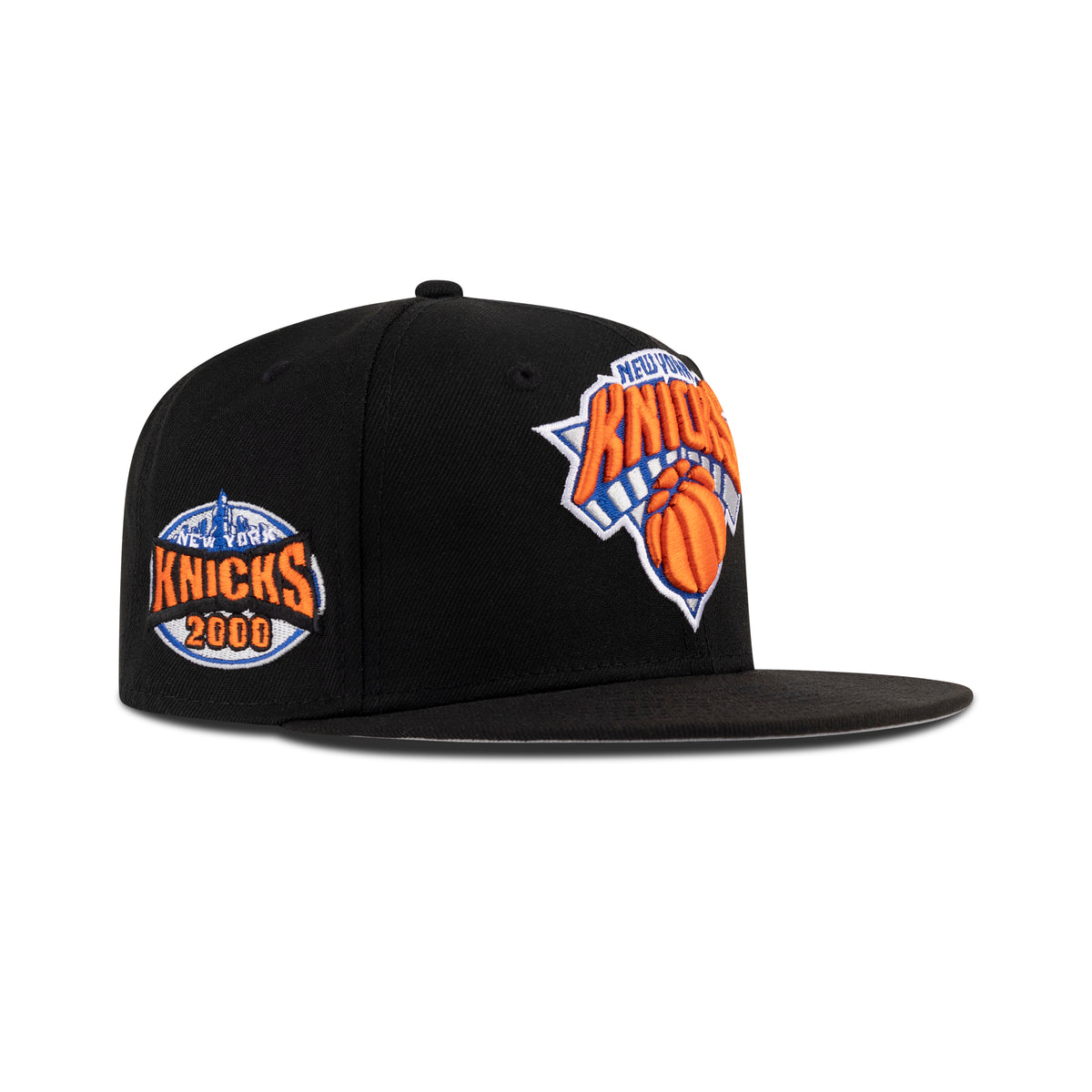 New Era New York Knicks Fitted Grey Bottom 