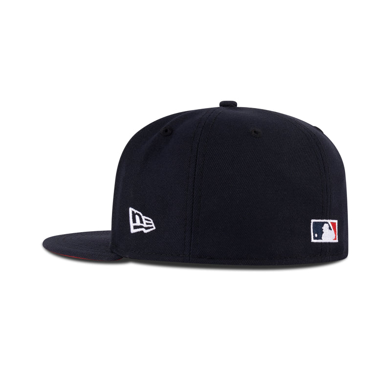 New Era New York Yankees Fitted Scarlet Red Bottom 