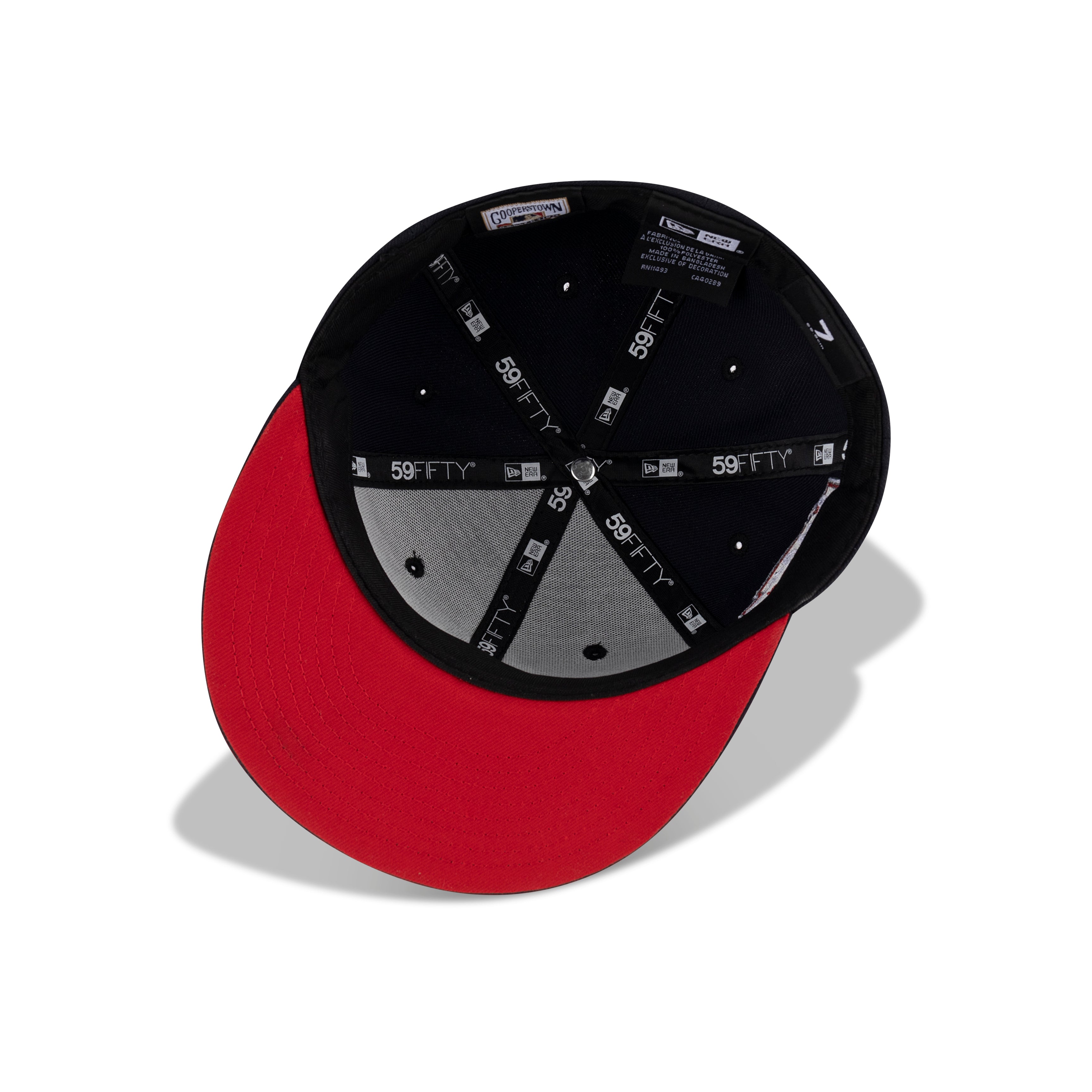 New Era New York Yankees Fitted Scarlet Red Bottom 