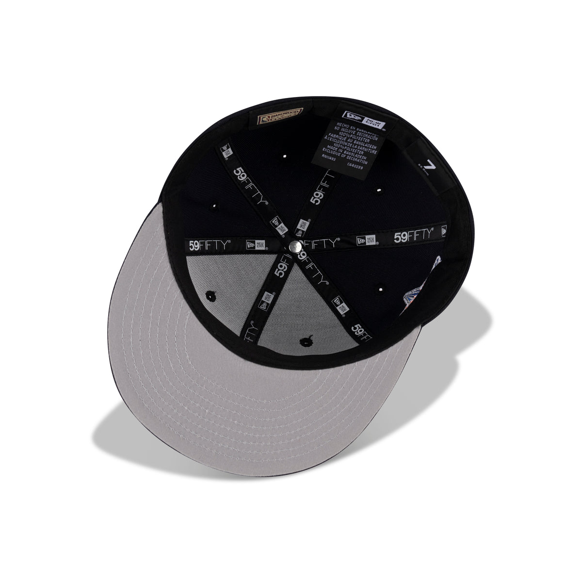 New Era New York Knicks Fitted Grey Bottom 