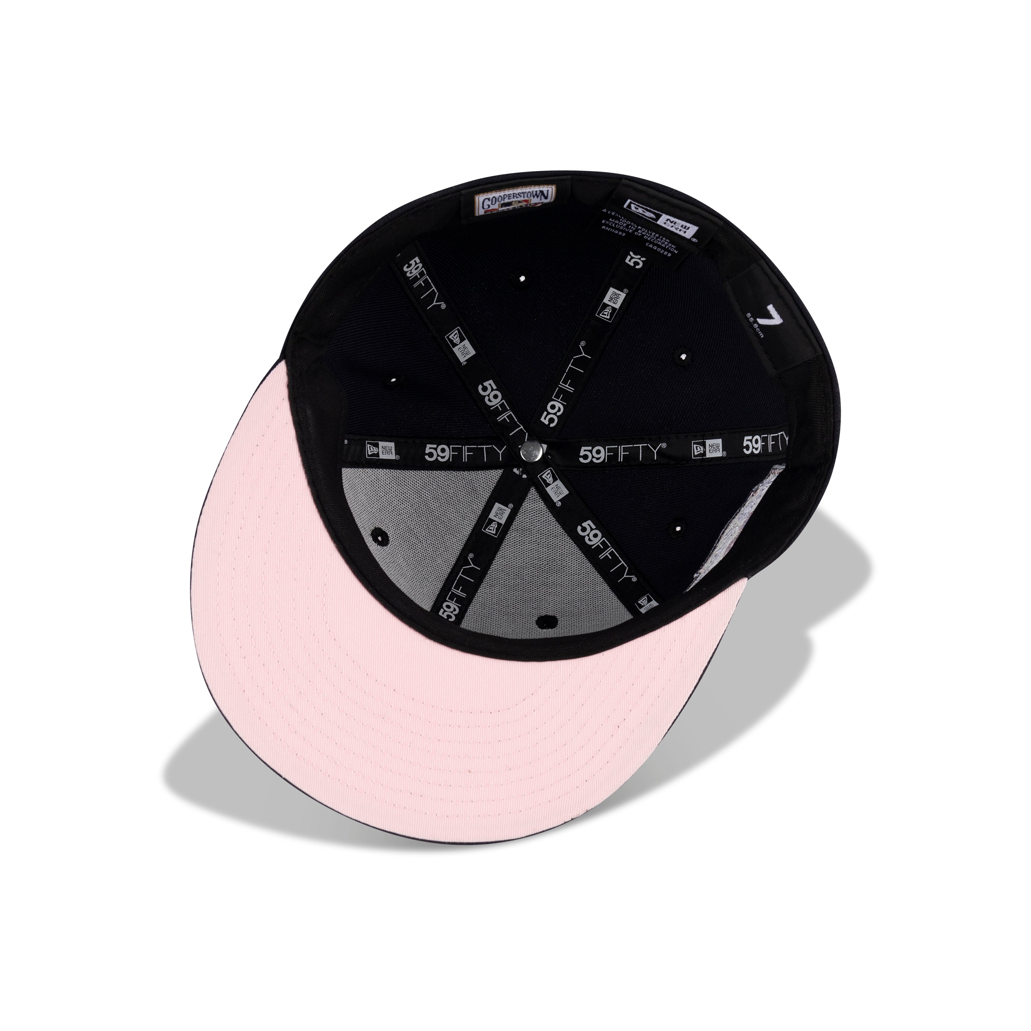 New Era New York Yankees Fitted Pink Bottom 