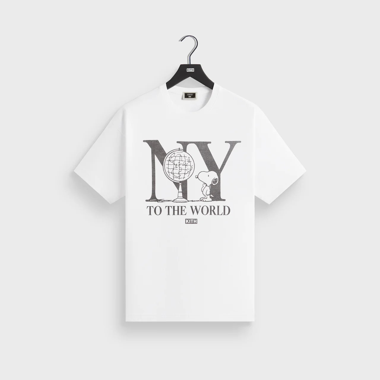 Kith X Peanuts NY To The World Vintage Tee 