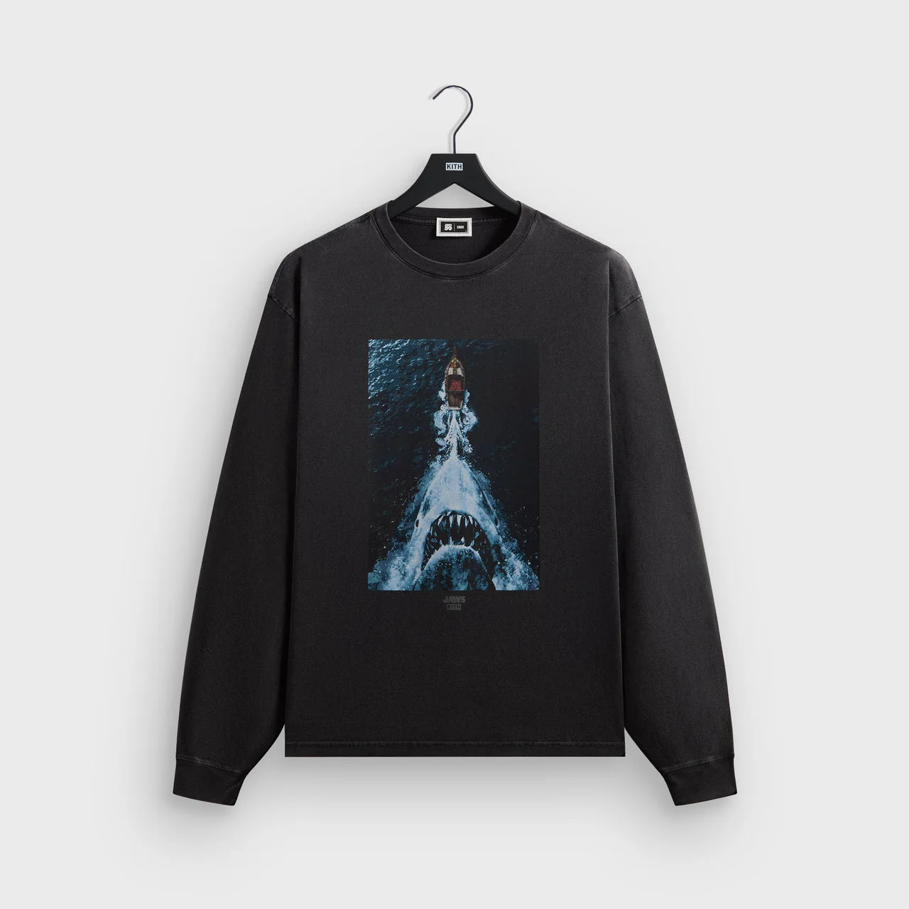 Kith X Jaws Boat Poster Long Sleeve Vintage Tee 