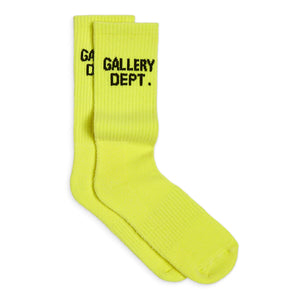 Gallery Dept. Clean Socks "Flo Yellow"