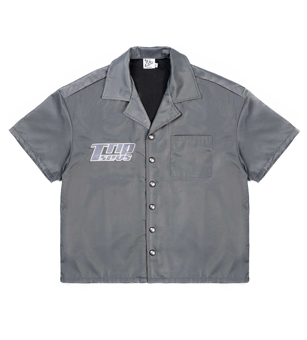 Triple Sevens Nylon Button Up Shirt 