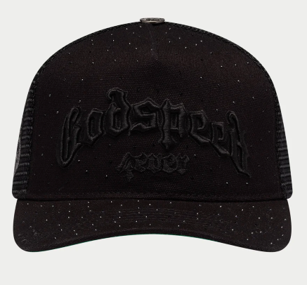 Godspeed Forever Trucker VVS Snapback Hat Green Bottom 
