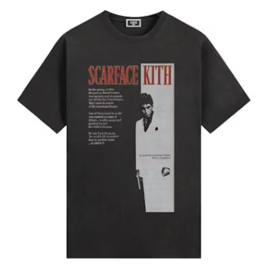Kith x Scarface Film Poster Vintage Tee 