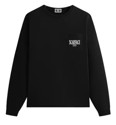 Kith x Scarface Tony Vintage Long Sleeve Pocket Tee 