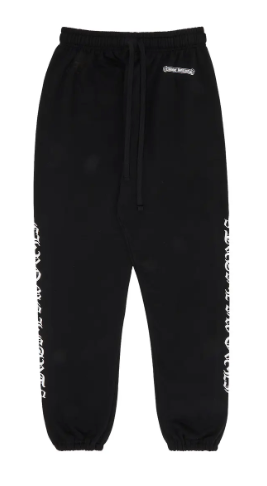 Chrome Hearts Scroll Logo Sweatpants 
