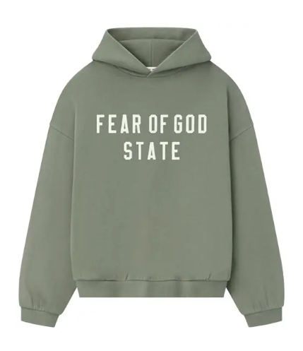 Fear of God Essentials 90's Fit Fleece Hoodie 