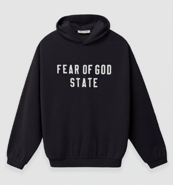 Fear of God Essentials 90's Fit Fleece Hoodie 