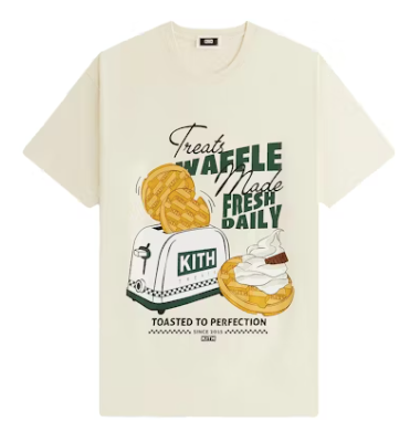 Kith Treats Waffle Toaster Vintage Tee 