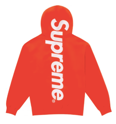 Supreme Satin Applique Hooded Sweatshirt 