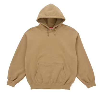 Supreme Satin Applique Hooded Sweatshirt 