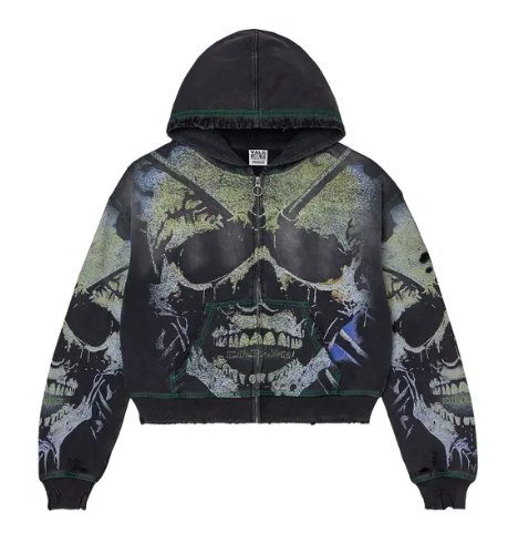 Vale Forever Gravedigger Zip Up Hoodie 